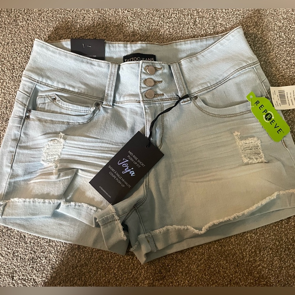 Light Blue Women's Shorts